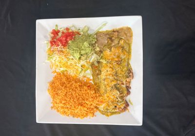 Tues Green Chili Burrito Dinner